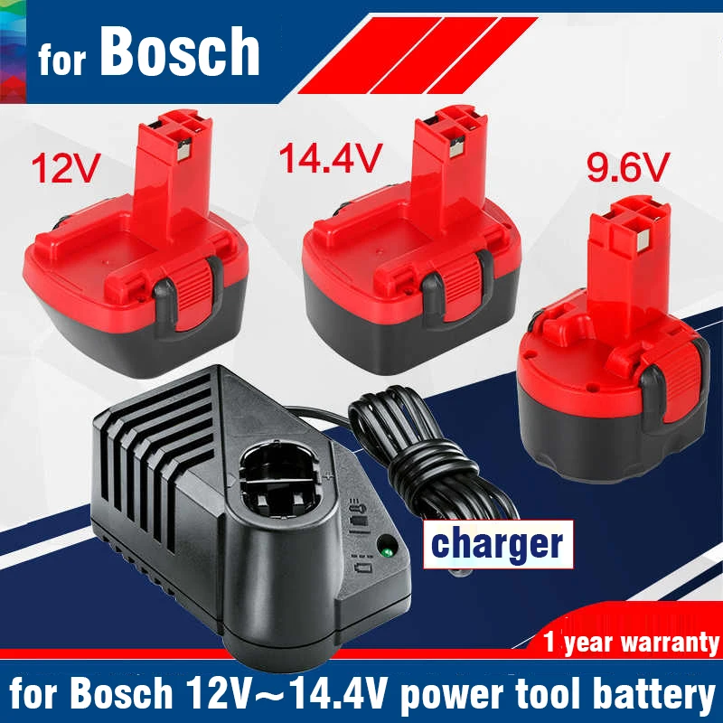 

For Bosch 12V 14.4 Volt GSR 3.5AH NI-MH Battery d 70745 battery for bosch screwdriver