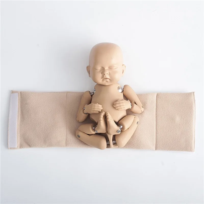 Newborn Photography Props Baby Solid Color Swaddling Clothes Wraps Photo Backdrop Blankets Studio Infant Photography Accessories