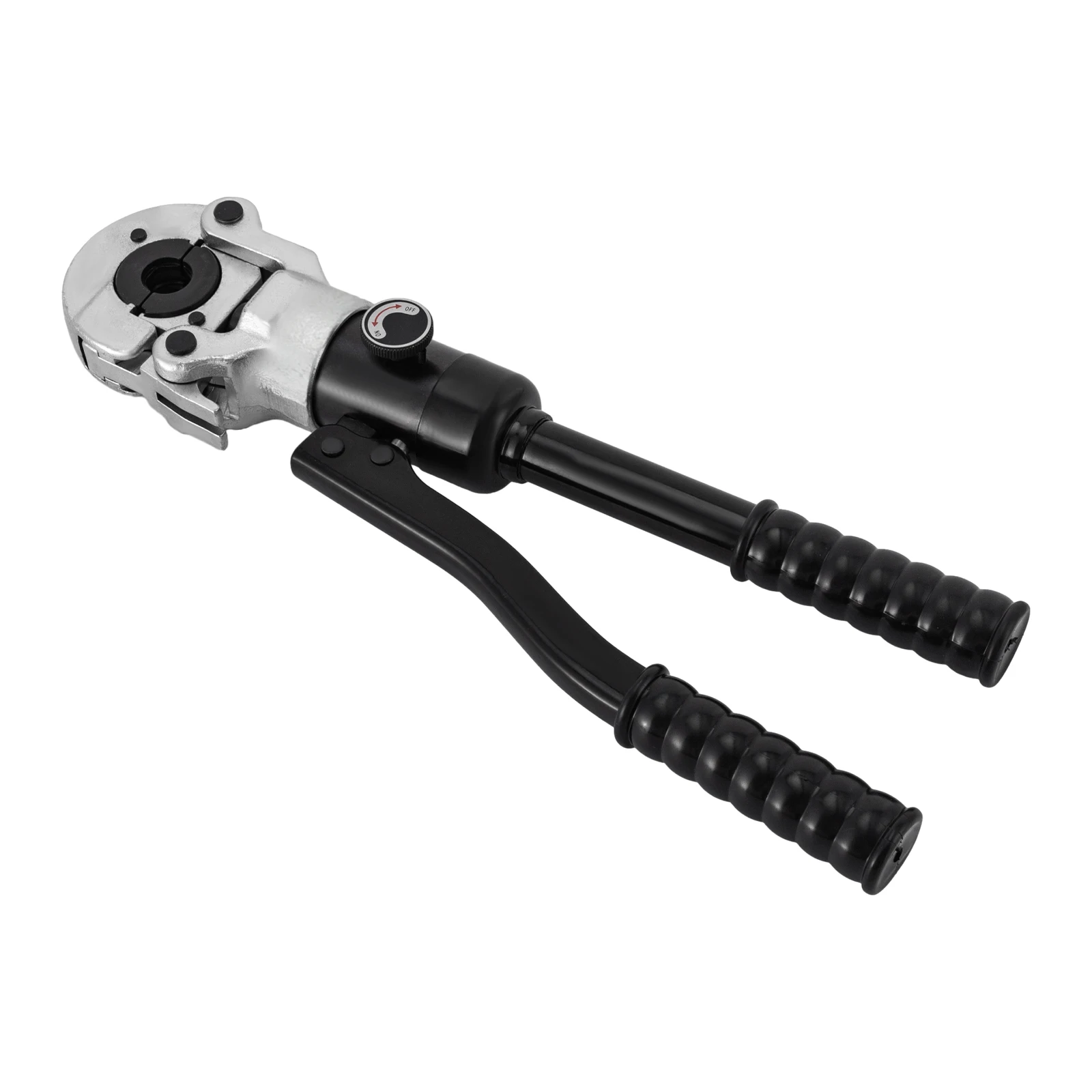 Hydraulic Crimper Tool 80 100KN 360 Rotating Head with 3 Dies VAU15 VAU20 VAU25 for Copper Pipe Auto Repair HVAC Electrical Work