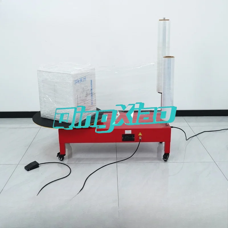 P4090 Electric Stretch Film Wrapping Machine Stretch Film Wrapper for Express Packing and Shipping Wrapping Machine