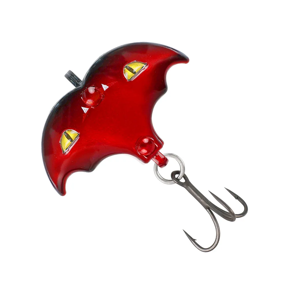 جديد بعيد الصب VIB السحر 4 سنتيمتر/10 جرام الخفافيش شكل غرق الطعوم باس المعادن الترتر تهزهز الطعوم الاهتزاز جثم بايك الصيد السحر Pesca