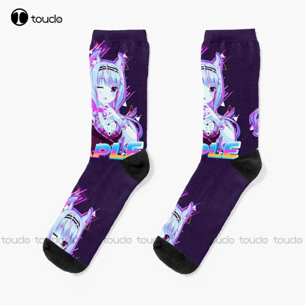 

Maple | Nekopara Socks Funny Mens Socks Fashion Creative Leisure Funny Art Abstract Oil Painting Socks Christmas New Year Gift