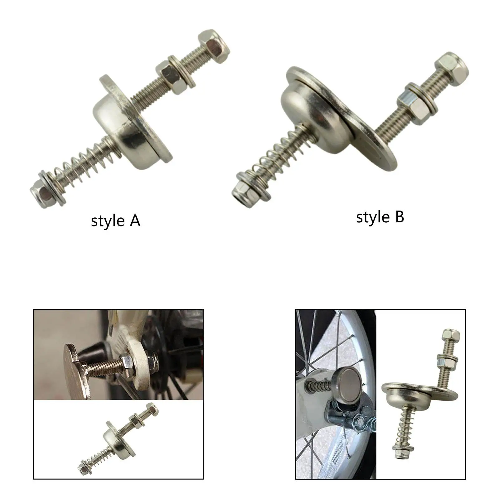 Anti Slip Magnetic Buckle for Folding Bike Iron Fastener Holder Cycling Frame Lock for Bike Repair - view 5