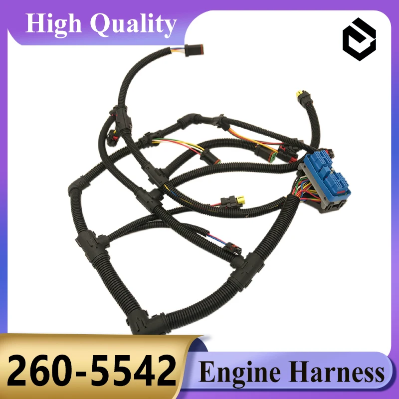 260-5542 2605542 Engine Wire Harness for Caterpilar CAT Engine C6.6 323D E323D  Excavator Parts