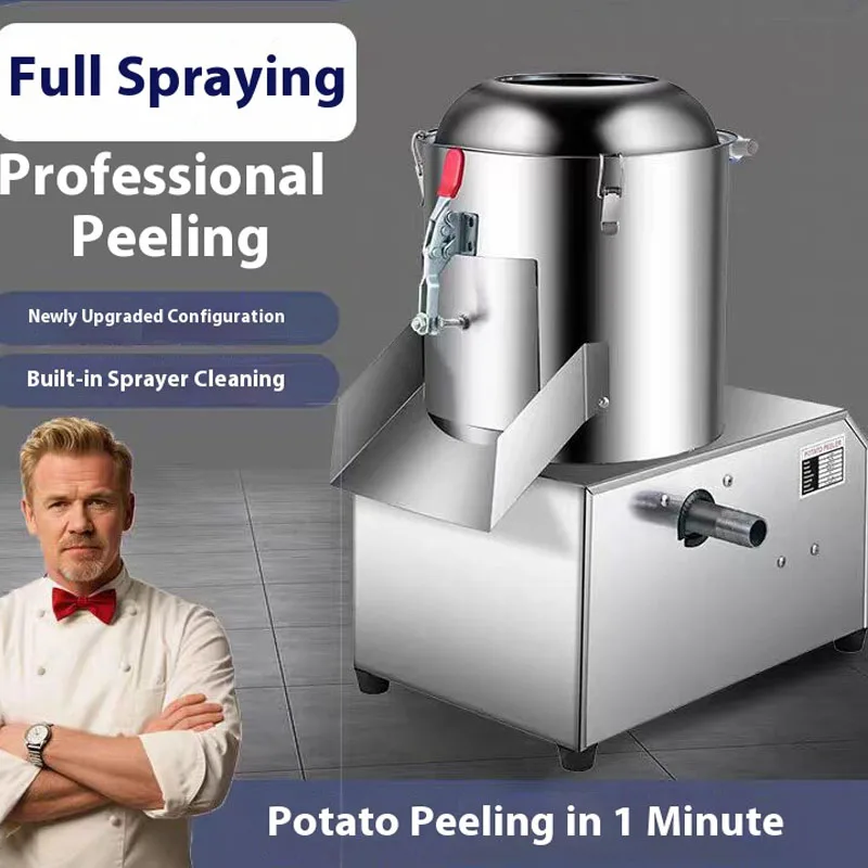 Onion Peeling Machine Potato Peeling Machine Commercial Automatic Peeling Machine