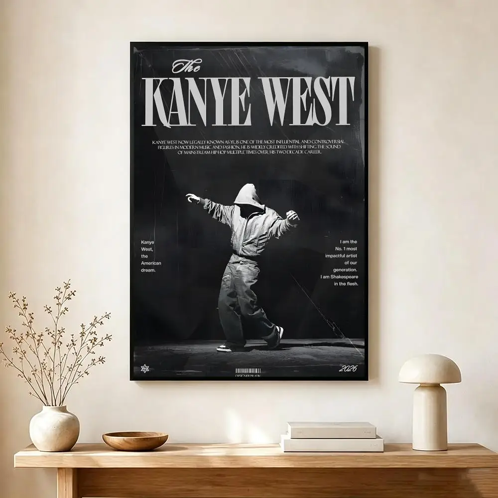controversial singer K-Kanye West Poster Modern Home Decoration Interior Design & Contemporary Wall Art Collection