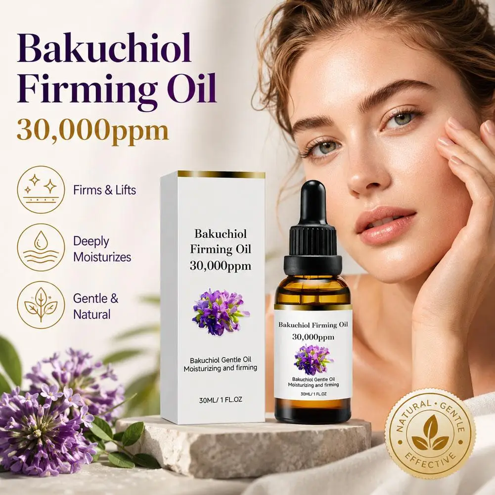Retinol Bakuchiol Oil for Face Body Natural Serum Lightweight Moisturizing Lifting Body Oil Bakuchiol Face Oil For All Skin Type