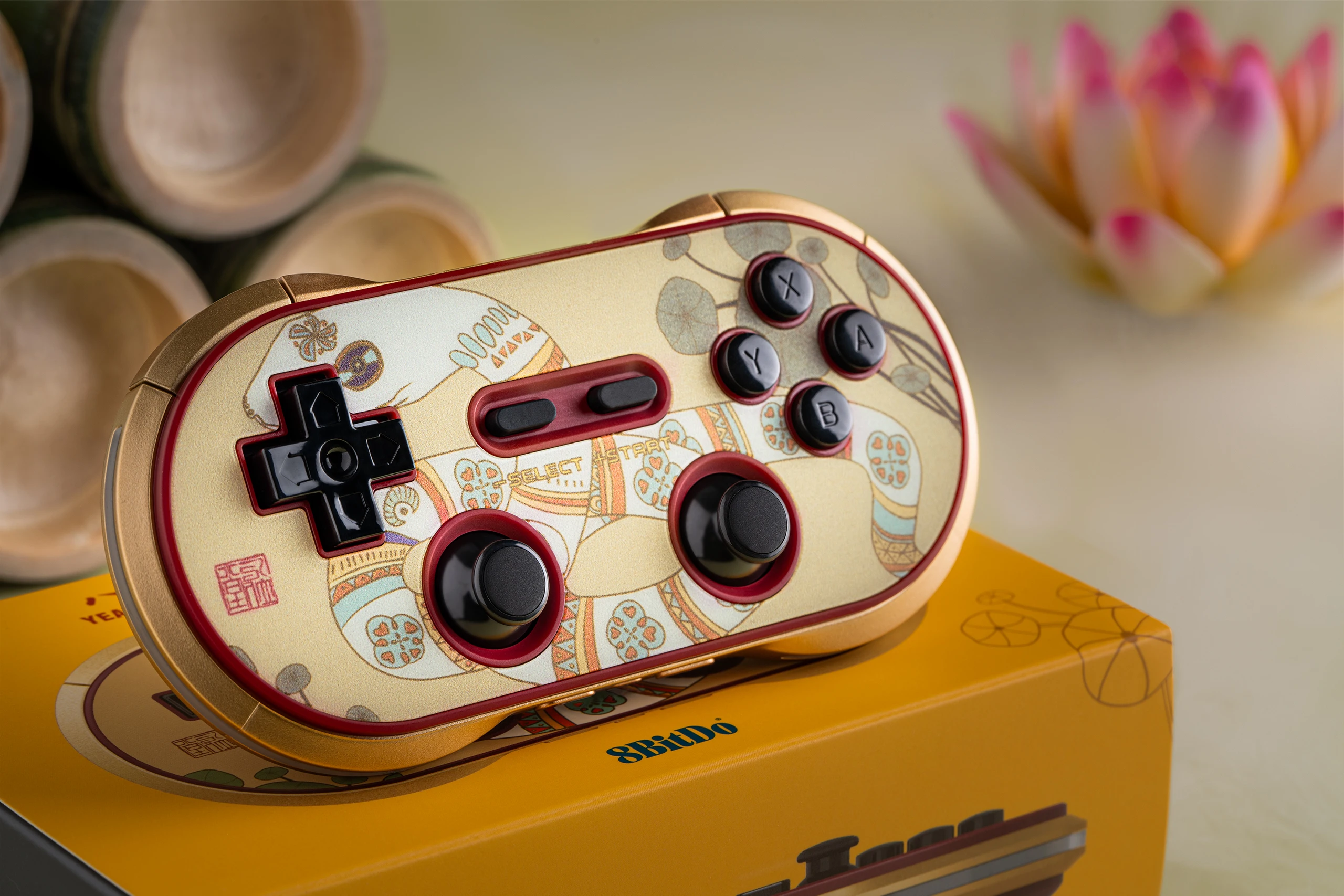 8BitDo Year of the Snake Limited Edition Wireless Controller Bluetooth Gamepad for Nintendo Switch Windows Android Raspberry Pi