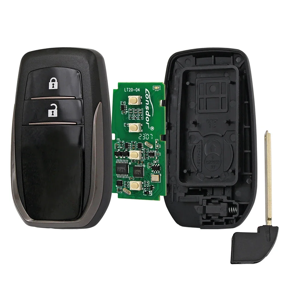 Ecusells Smart Keyless Go Remote Key 433.92mhz with 8A Chip for Toyota Hilux Fortuner FCC ID: BM1EW Board 0182