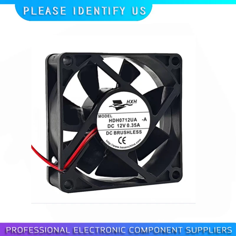 HXH HDH0712UA DC 12V 0.35A 7025 7CM Cooling Fan 70*70*25MM