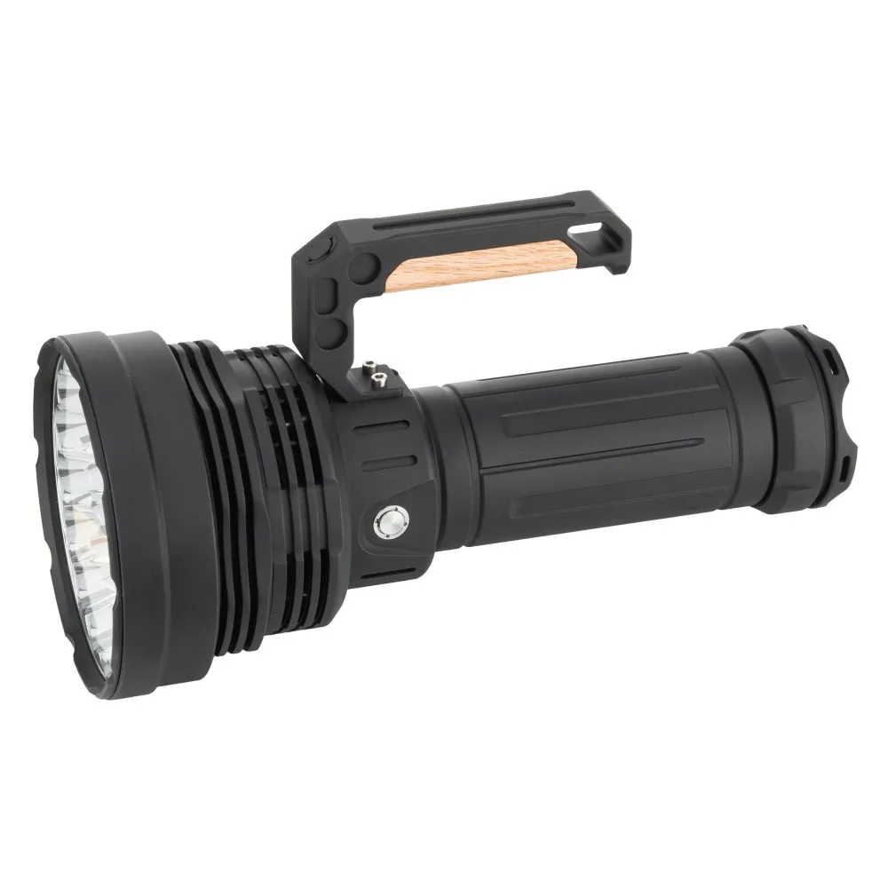 

ZC 130000 Lumens Super Bright 25W Powerful Flashlight Rechargeable LED Flashlight Handheld Torch Light