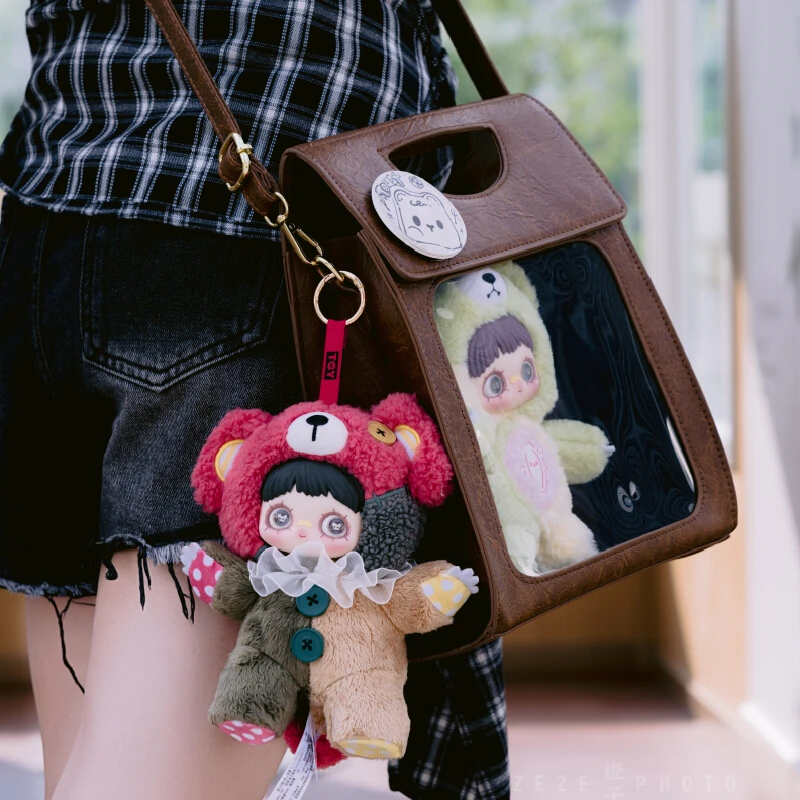 

Оригинальная серия Meimei Twin Secret Realm, виниловая глухая коробка, милая кукла Meimei, настольный орнамент, сумка, декоративная подвеска, подарки-сюрпризы