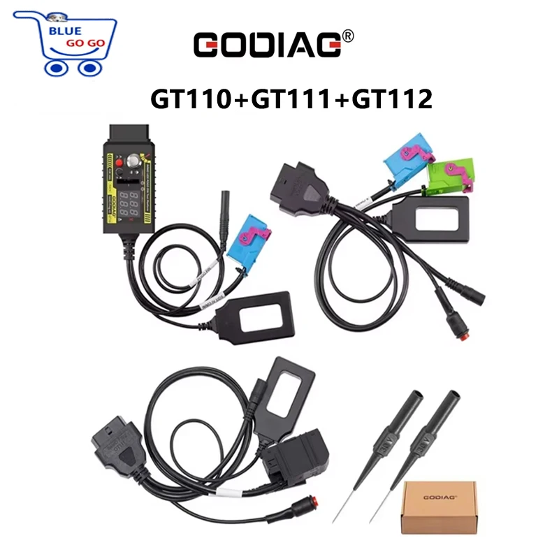 Cable de plataforma de prueba del sistema IMMO de cuarta generación GODIAG GT110 GT112 GT111 para VW CAN-Bus UDS