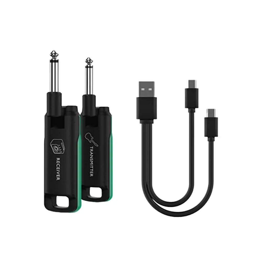 Guitar Transmitter Encrypted Transmission Bass Transmitter Foldable Audio Transmission Wireless Electric Guitar Bass Receiver
