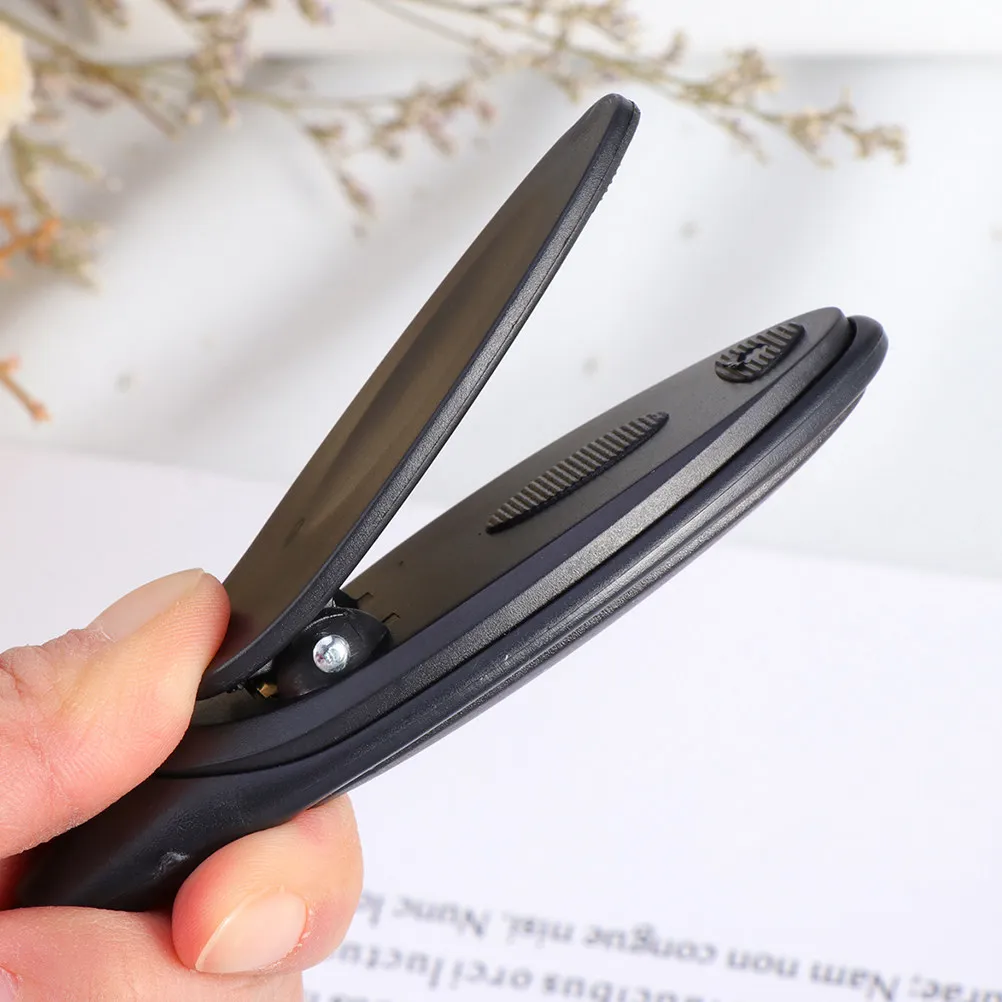 2Pcs Mini Clip Book Light Portable LED Reading Lamp Compact Travel Booklight Bright Non-Flicker Reading Lights for Bed Laptop