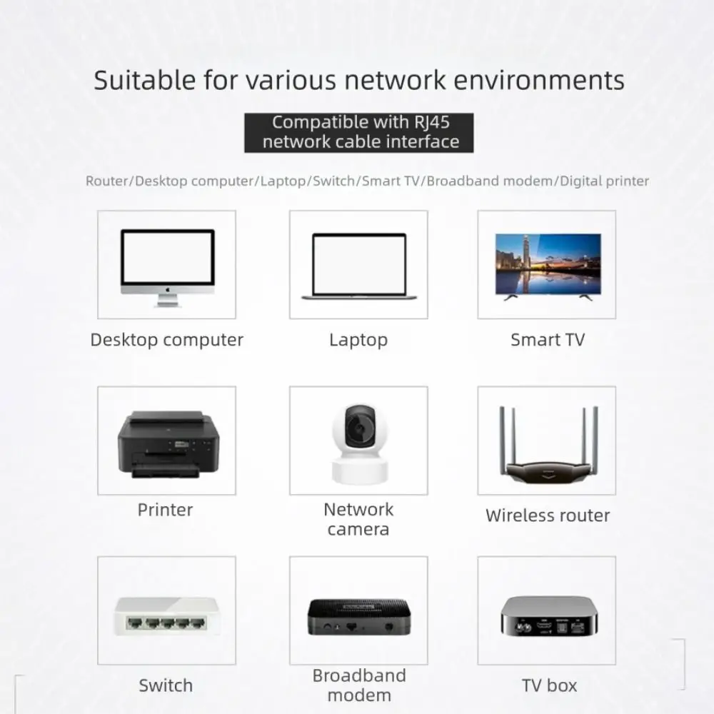 5/10/15M Cat6A Ethernet Cable 250MHz Bandwidth RJ-45 Interface Cat.6A SFTP Patch Cable Stable Transmission 1 GBps Transmission