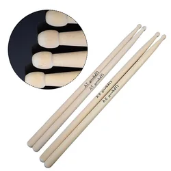 1 Pair 5A 7A Drum Sticks Maple Wood Drumsticks For Beginners Drum Set Percussion Instruments Accessories