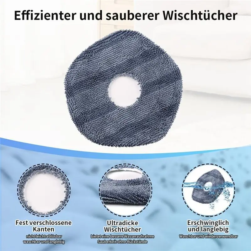 AT19-Accessories Kit Robot Vacuum Cleaner Main Side Brush HEPA Filters Mop Cloth Dust Bags Replacement Parts