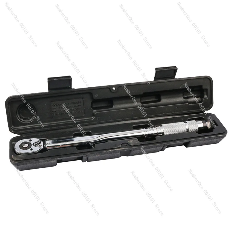 

3/8 Fast Forward and Reverse Preset Adjustable Ratchet Torque Wrench Machine Repair KG Torque Torque Socket Wrench 5-60n