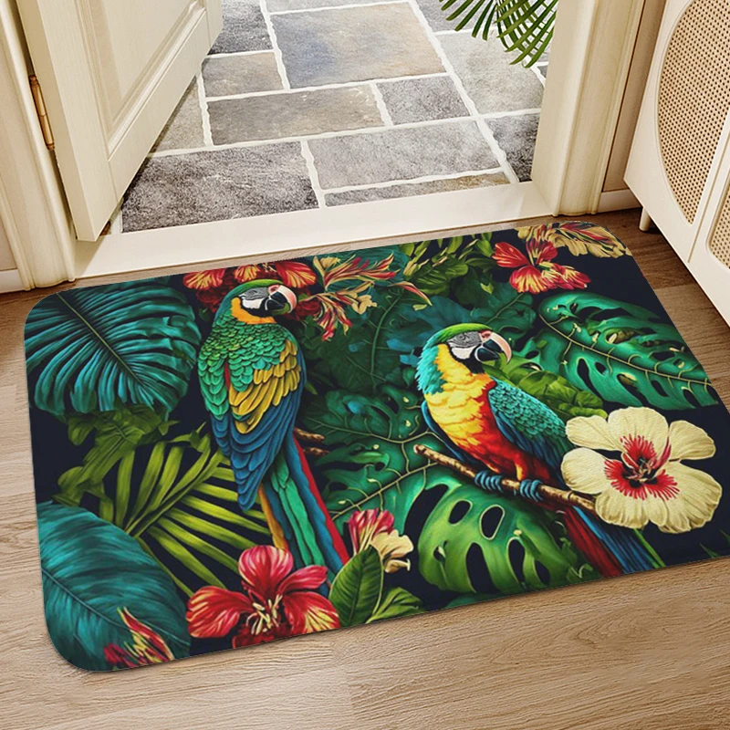 Brid Carpet Entrance of House Home Decor Items Living Room Foot Mat Kitchen Balcony Bedroom Bath Rug Doormat Entrance Door