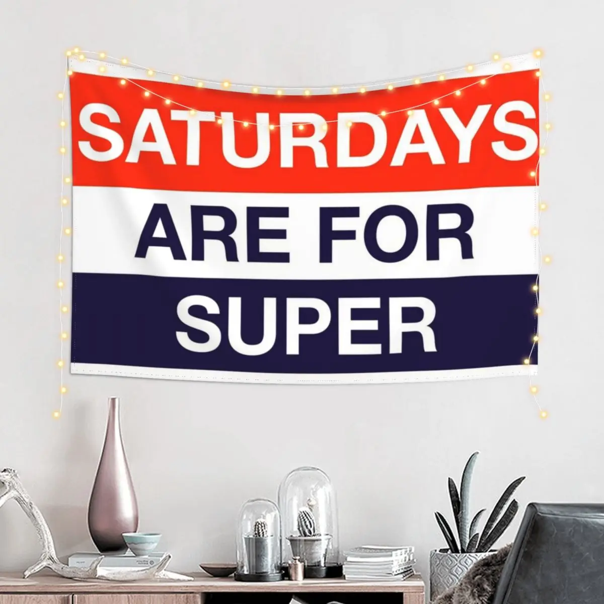 

Bucknell University -0 Saturdays are for Super Tapestry Outdoor Decoration Wall Deco Decorative Wall Murals Tapestry
