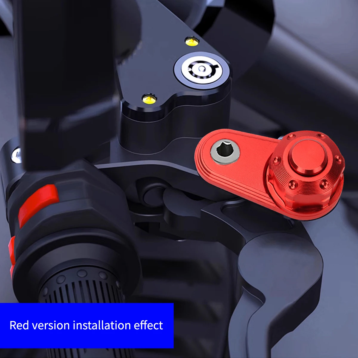 Motorcycle Modification CNC Aluminum Alloy Parking Brake Switch Lever Lock for NMAX 155/125 Honda PCX150/160 Moto Accessories