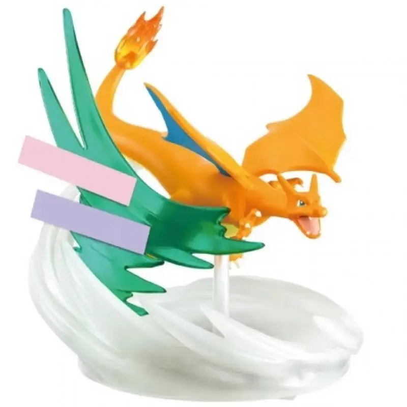 Hadiah Mainan Model Figur Aksi Anime RE-MENT Asli Kapten Ceruledge Pikachu Sprigatito Charizard Anime