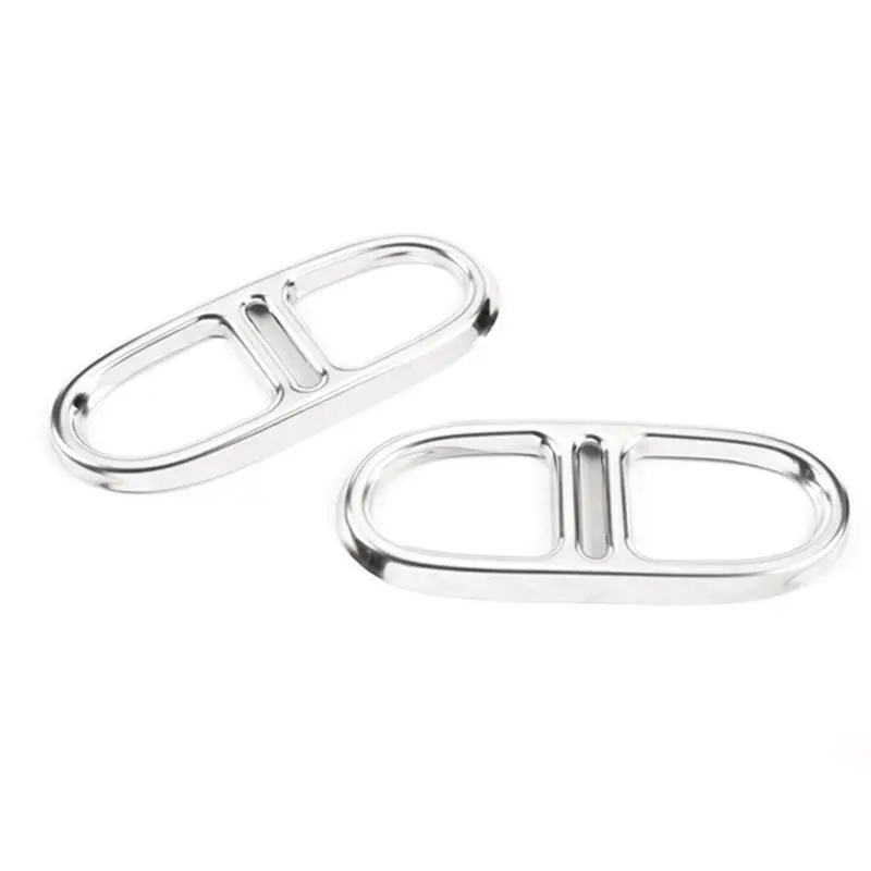Practical Exhaust Tailpipe Trim Four-Out Tailpipe Trim Frame For GLA/GLB 2020-2021