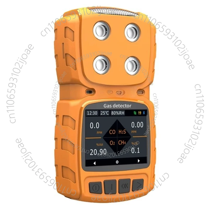 Gas Detector 4-in-1 H2SO2COEX Diffusion Toxic and Harmful Conventional Four Gas Analyzer