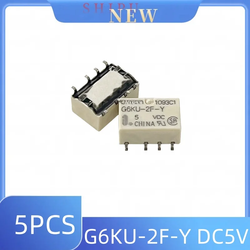 

5PCS G6KU-2F-Y DC5V signal relay