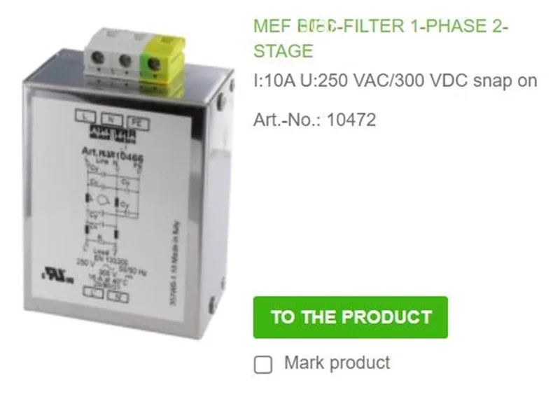 10472 فلتر M-U-R-R E-M-C العلامة التجارية الجديدة الأصلية غير مفتوحة #2