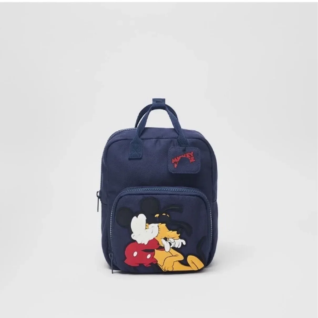 

Disney Girls Backpacks Mickey Mouse Kawaii Bags Print Sequin Travel Storage Fashionable Schoolbags Kindergarten Mini Backpack