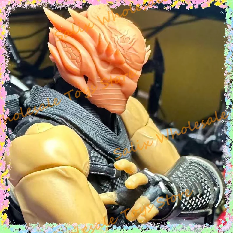 Auf Lager: AC Toys – Die zweite Serie mit Ryu Revoltech 1/12 Amazing Yamaguchi Black Ryu Hayabusa Ninja Gaiden Actionfiguren Spielzeug – Detail 4