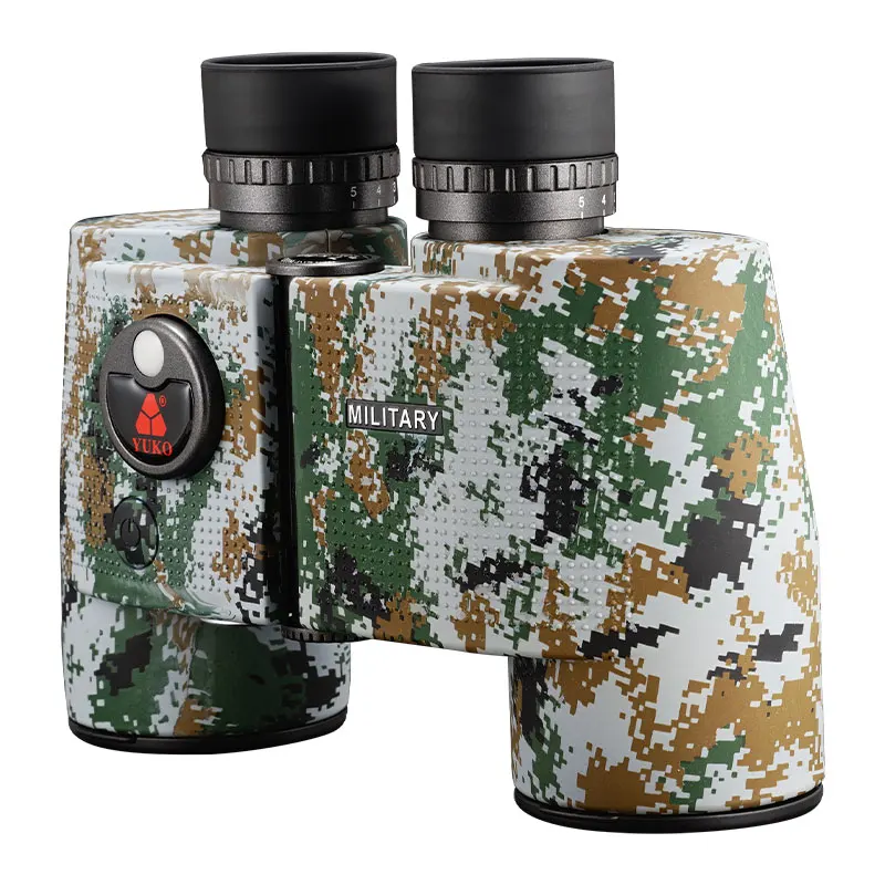 Marine 7X50mm Binocular with Reticle and Compass Tactical Outdoor Telescopes Camouflage