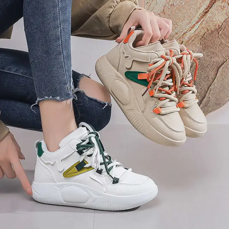 

Flatform Height Increasing Red Sneakers Women Walking Cheap Tennis Women's Shoes Sports Lux Supplies Play Portable