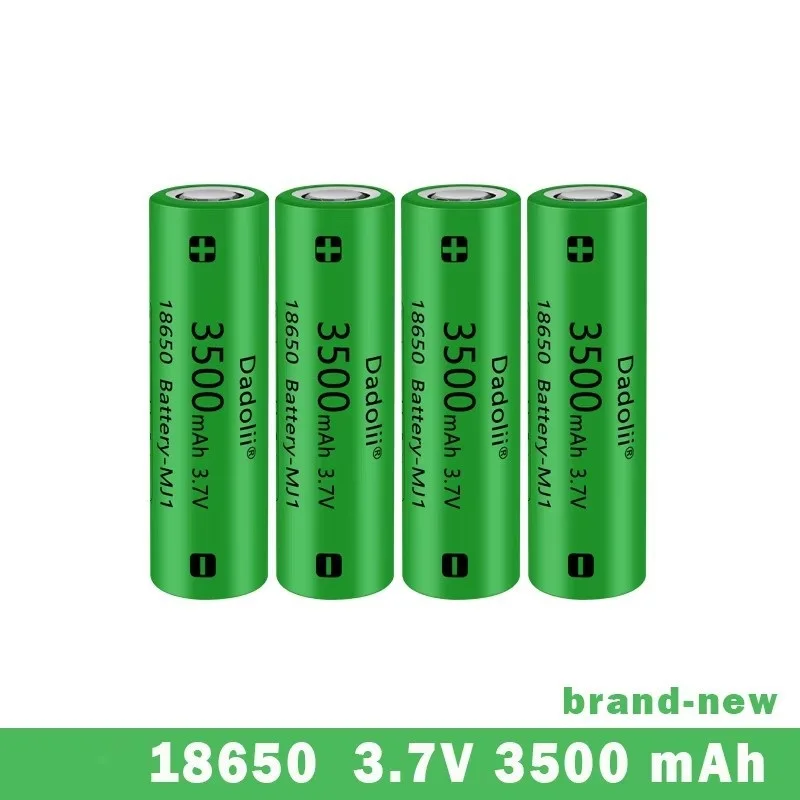 18650 Lithium-Ion Battery 3500mAh 3.7V Rechargeable High Capacity - Fast Charging for Flashlights/Toys, 1000+ Cycles Long Lifesp