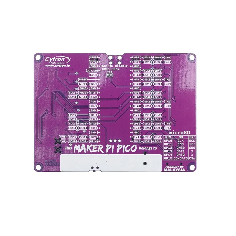 103030396 Maker Pi Pico Base (without Raspberry Pi Pico)