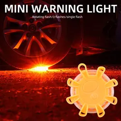 1PCS Car Emergency Light Flash Road Flares Safety Flashing Warning Magnetic Beacon Police Help Light