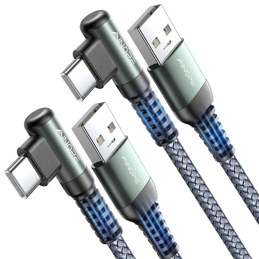 

USB A to USB 3.1 2-Pack Charging Cables for Carplay and Smartphones