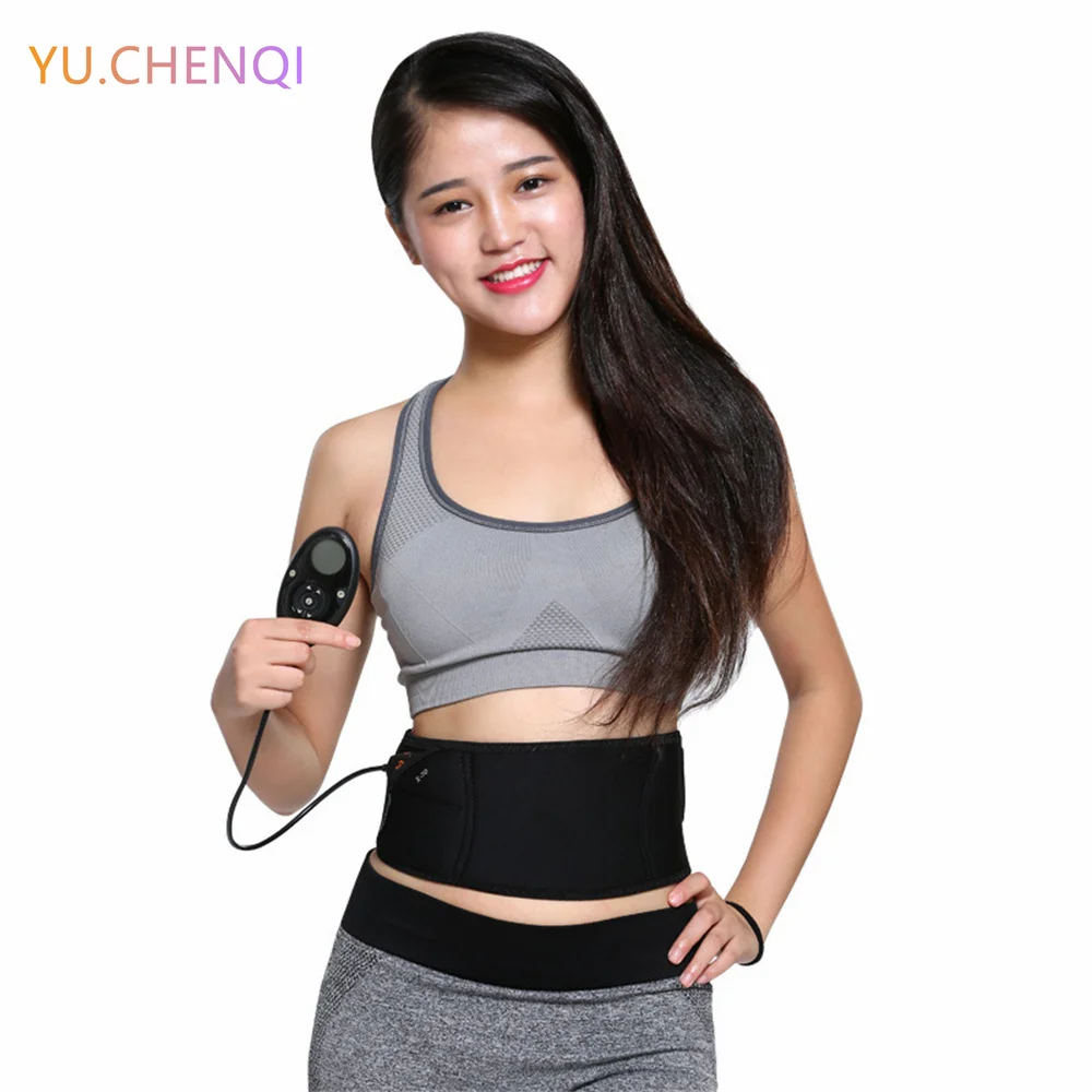 EMS Micro-current Abdominal Muscle Slimming Belt Weight Loss Fat Reduction Body Shaping Fitness Equipment