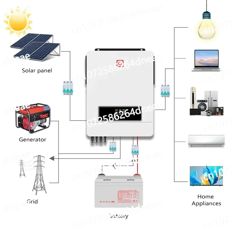 

5.5KW 6KW Off Grid Solar Inverter Hybrid Inverter 6kw off Grid Off Grid Inverter Hybri 6kva