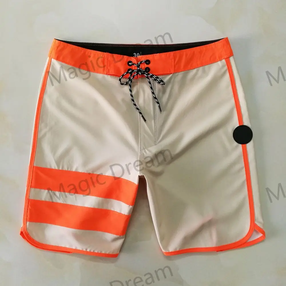 2024 Summer New Waterproof Beach Shorts Men Phantom Bermuda Board Shorts Swim Quick Dry Casual Diving Surfwear Plus Swimwear