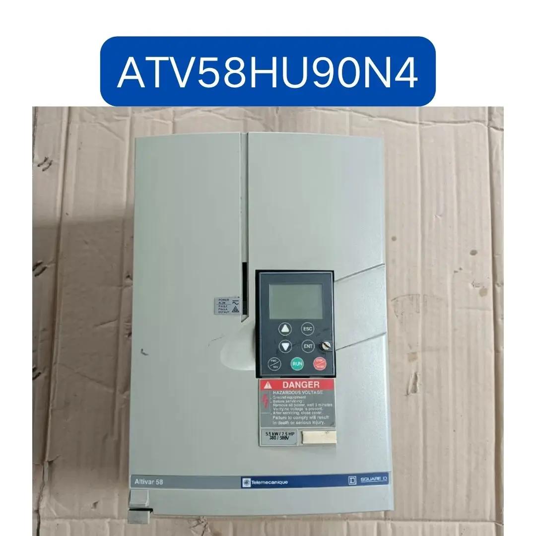 

second-hand ATV58HU90N4 inverter 5.5/7.5KW 380V tested ok Fast Shipping