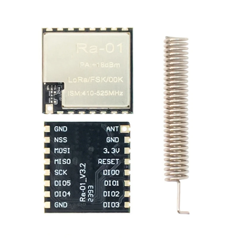 Super Sale Ra-01 Module SX1278 LoRa Wireless RF Data Transmission Module SPI Interface 433MHz