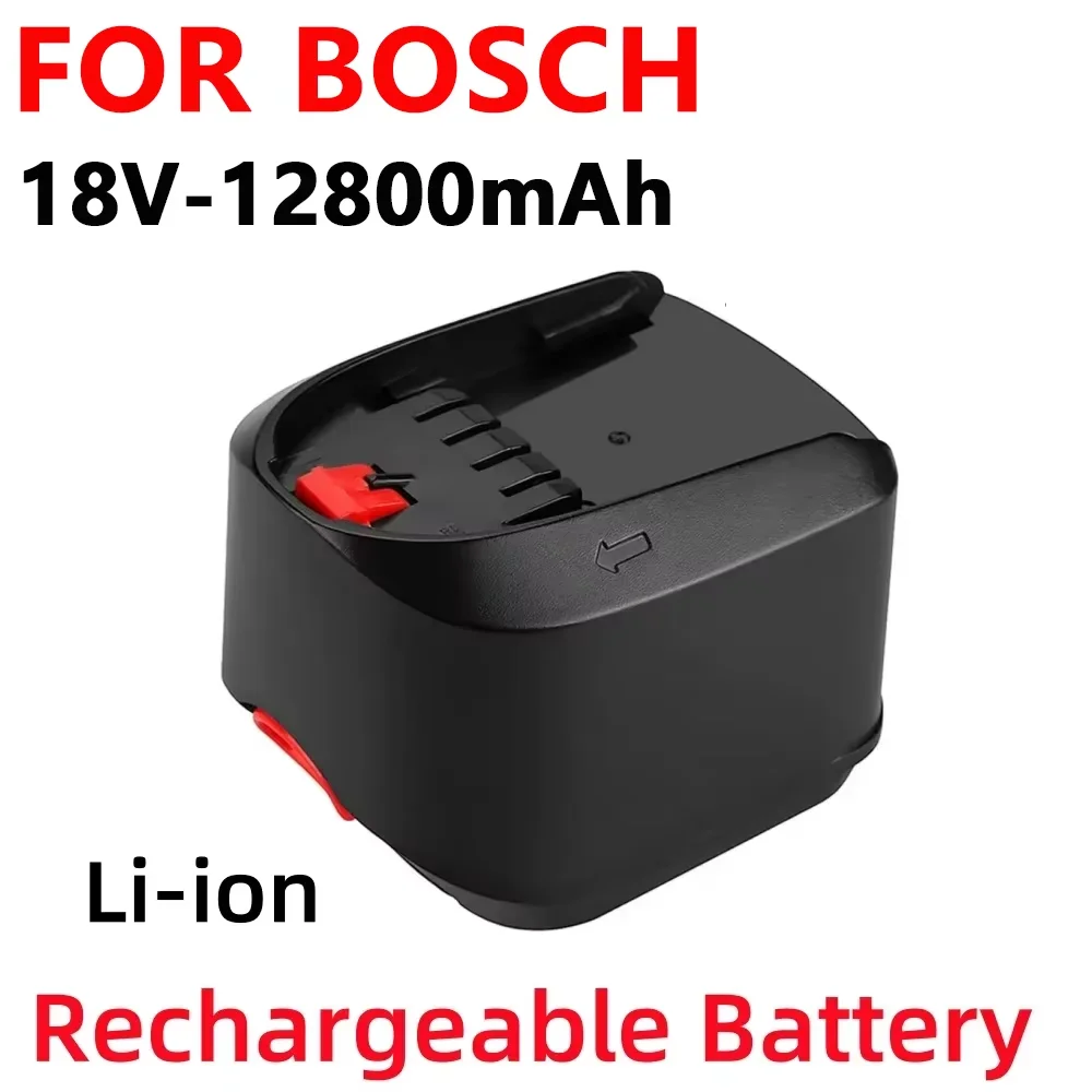 

12800mAh For Bosch PBA Rechargeable Battery 18V For Bosch Power Tools AL1880CV AL1810CV AL18815CV AL1830CV Replacement Battery