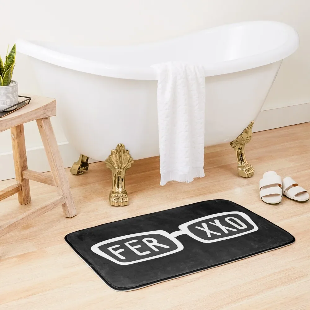 

feid-ferxxo glasses black Bath Mat Kitchen Carpet DoorFor The Door Mat