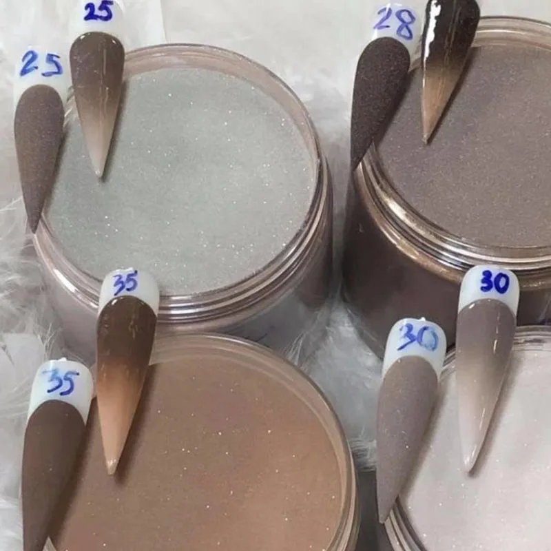 NET.30ml Professionelles nacktes rosa Acryl- und Tauchpulver 1OZ Verlängerungs-/Schnitz-/Tauchpulver für Nagelkunst, 2-in-1-Kristallpulver