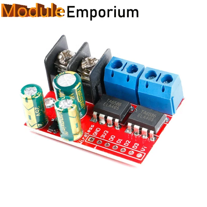 Picture 4: 5A Dual Channel DC Motor Drive Forward Reverse PWM Remote Control Voltage Speed Relay Module ZK-5AD