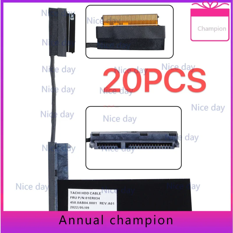 

20X для Lenovo ThinkPad T570 T580 P51S P52S 01ER034 кабель жесткого диска SATA