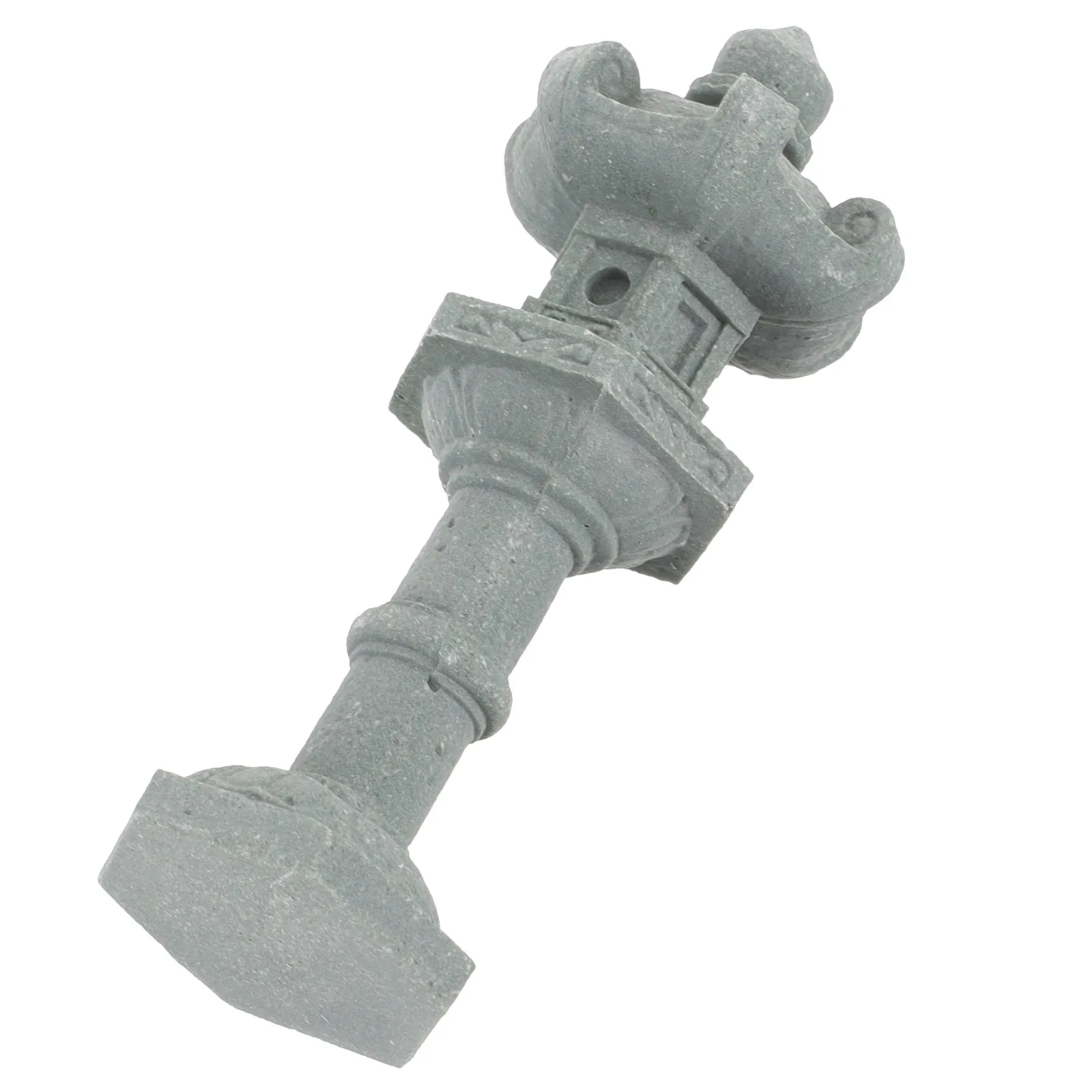 

Миниатюрная статуэтка каменной пагоды: простая и элегантная, с элементами фонаря, для декора дома, сада, бонсай, настольное украшение, статуэтка-пагода